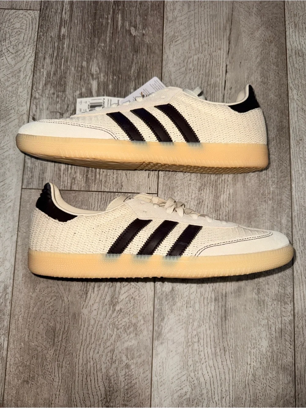 adidas Samba OG Knit Cream Brown Men’s 10.5 NWT